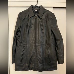 Leather Coat